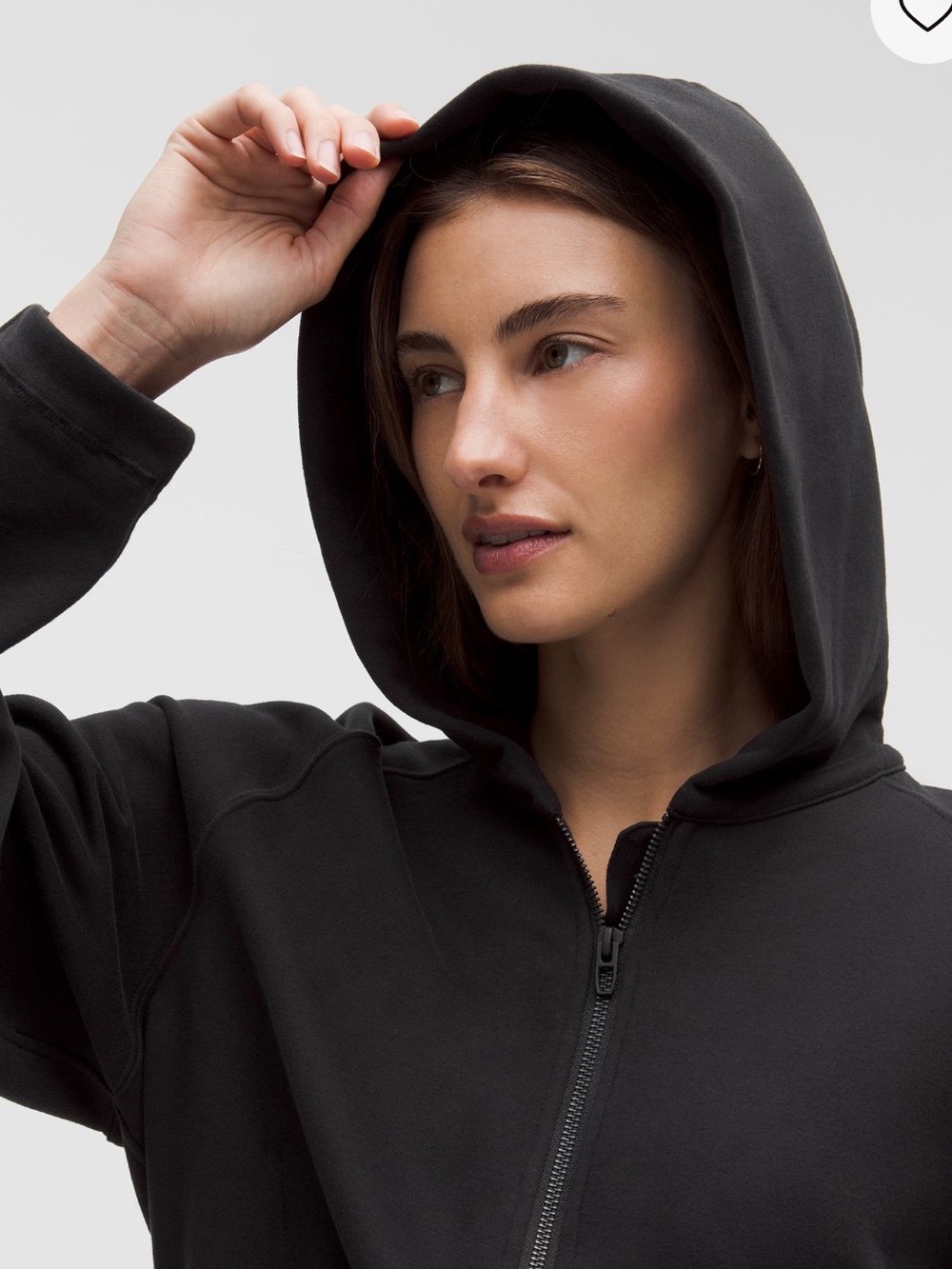 Lululemon Loungeful Relaxed-Fit Full-Zip
Cropped Hoodie - Picture 3 of 9